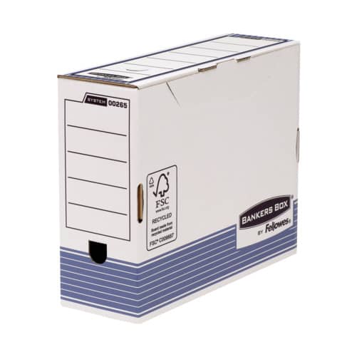 Scatole archivio Fellowes Box System A4 32,7×26,5 cm dorso 10 cm 0026501