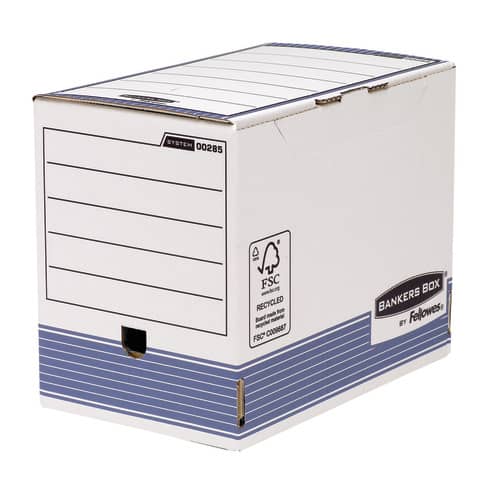Scatola archivio Fellowes Box System 32,7×26,5 cm dorso 20 cm 0028501