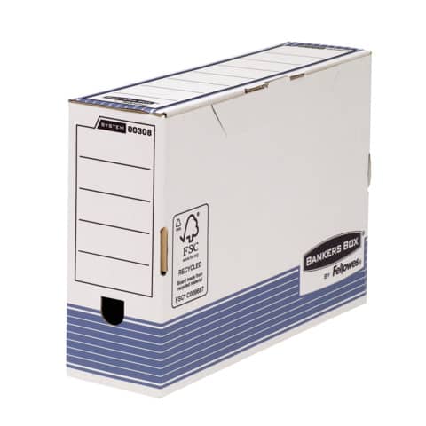 Scatole archivio Fellowes Box System Legal 36,6×25,8 cm dorso 10 cm 0030801