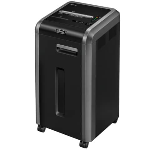 Distruggidocumenti uso frequente FELLOWES Powershred 225Mi P-5 60L taglio a microframmento 2×12 mm – 4620101
