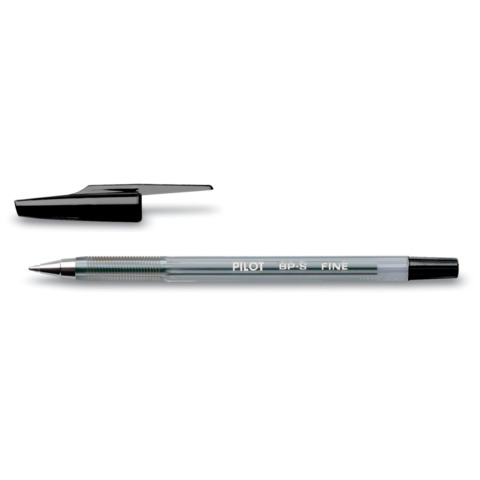 Penna a sfera ricaricabile Pilot BPS punta fine 0,7 mm nero 001606