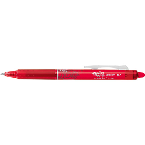 Penna a sfera cancellabile Pilot Frixion Ball Clicker 0,7 mm rosso 006792