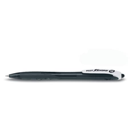Penna a sfera ecologica Pilot Rexgrip Begreen – 1 mm – Tratto M – nero 040010