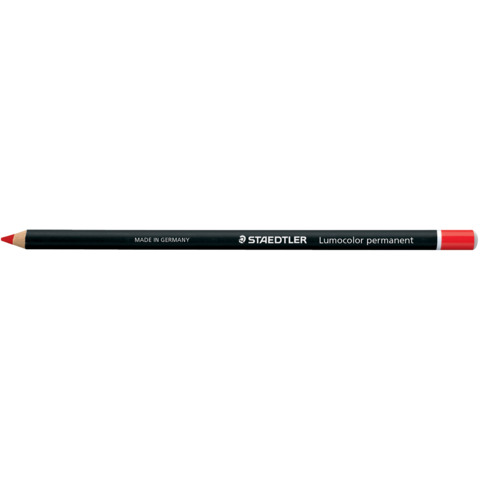 Matita vetrografica Staedtler Lumocolor Permanent Glasochrom 108 20 rosso 108 20-2