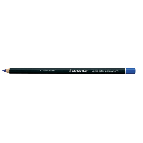 Matita vetrografica Staedtler Lumocolor Permanent Glasochrom 108 20 blu 108 20-3