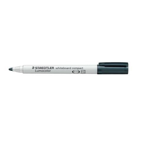Marcatore per lavagne bianche Staedtler Lumocolor whiteboard compact 341 1-2 mm nero – 341-9