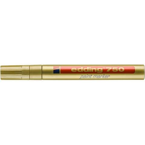 Marcatore a vernice edding 750 punta conica 2-4 mm oro E-750 053