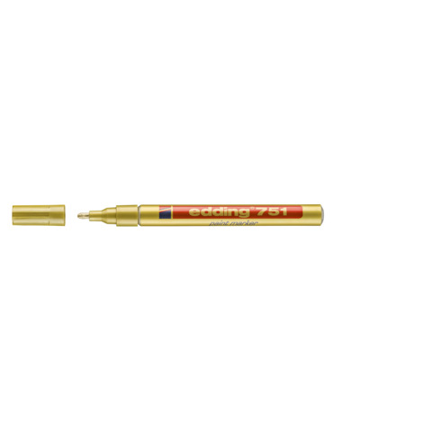 Marcatore a vernice edding 751 punta conica 1-2 mm oro E-751 053