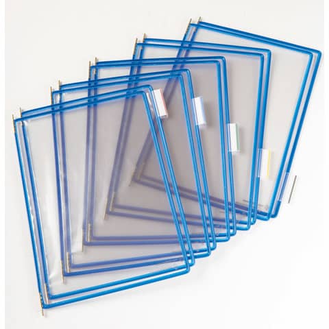 Buste per leggio Tarifold® T-Technic A4 blu – PVC bordo rinforzato Conf. 10 pezzi – B114001