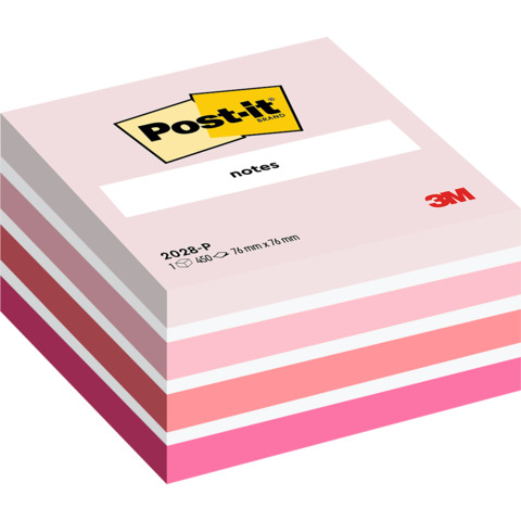 Foglietti riposizionabili Post-it® Notes Cubo Neon 76×76 mm assortiti 450 ff 2028-P