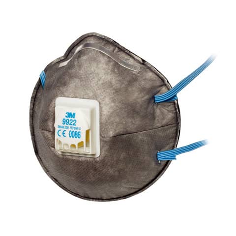 Respiratore monouso 3M FFP2 con valvola  Conf. 10 pezzi – 9922