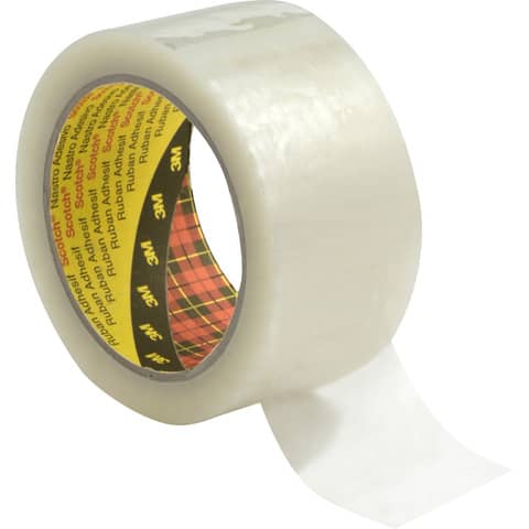 Nastro da imballo Scotch® 50 mm x 66 m trasparente conf. da 6 pezzi – 371 TX