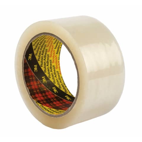Nastro da imballo Scotch® 309 in acrilico a rumorosità ridotta 50 mm x 66 m trasparente  conf. da 6 pezzi – 309