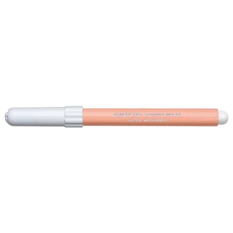 Pennarello GIOTTO Turbo Maxi punta grossa in fibra 5 mm rosa carne Conf. 12 pezzi – F456006