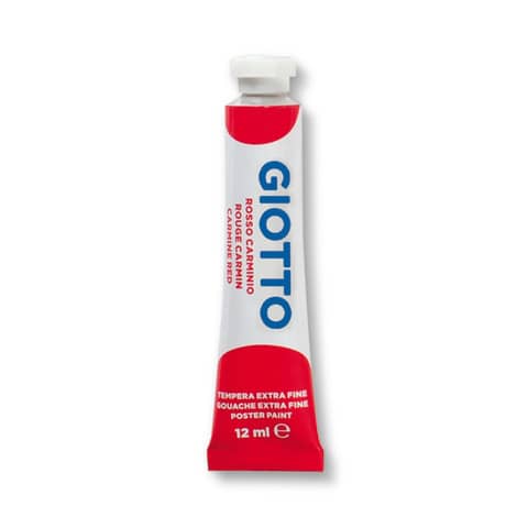 Tempera GIOTTO Extra 12 ml rosso carminio F35200900