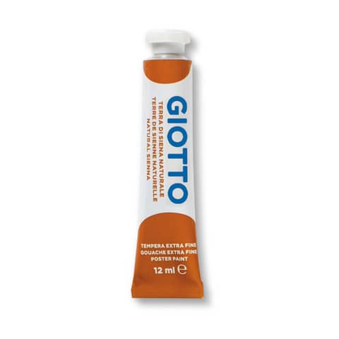Tempera GIOTTO Extra 12 ml terra di Siena naturale F35202000