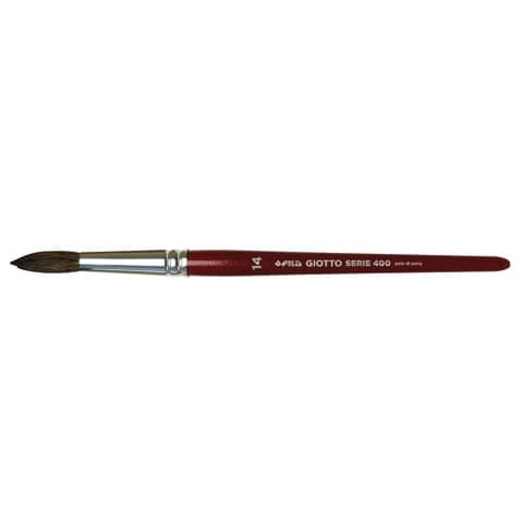 Pennello GIOTTO Serie Art punta tonda pelo di pony N° 14 – F551400