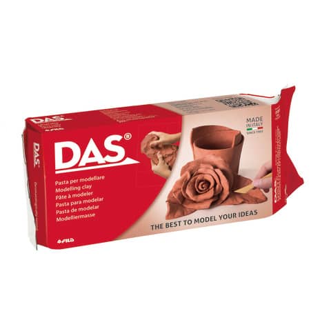 Pasta per modellare DAS panetto da 1 kg terracotta F387600