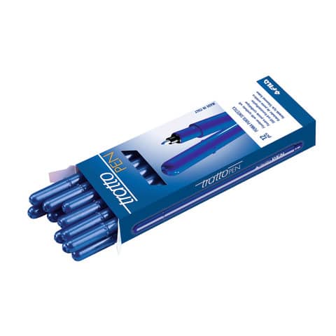Penne a punta sintetica TRATTO Pen 2 mm blu F830701