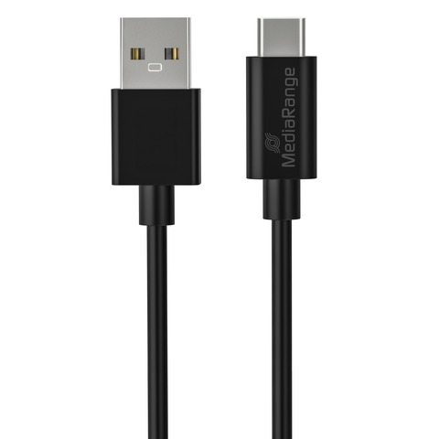 Cavo di ricarica e sincronizzazione Media Range USB 3.1 C/USB 3.0 A 1,2m nero – MRCS160