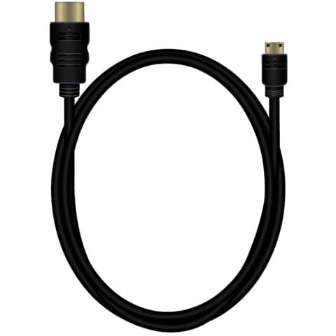 Cavo di collegamento Media Range 1,5 mt HDMI/Mini HDMI ad alta velocità con contatti dorati 10,2 Gbit/s – MRCS165