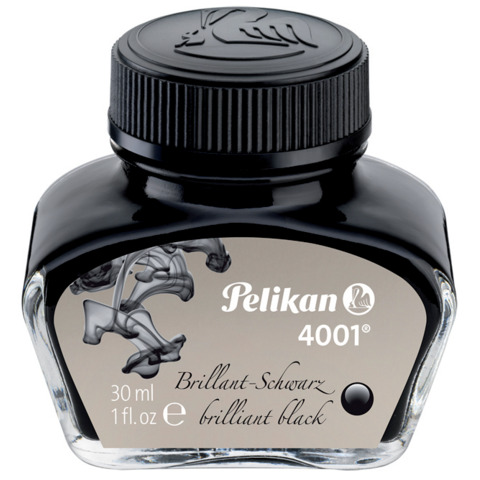 Flacone inchiostro Pelikan 4001-78 30 ml nero brillante 100401544