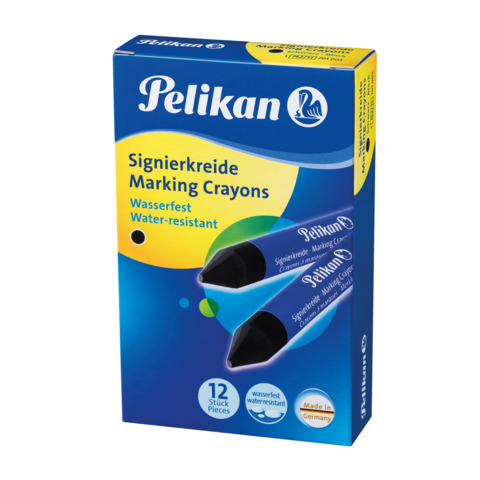 Pastello industriale Pelikan 762 nero  conf. da 12 – 100436041