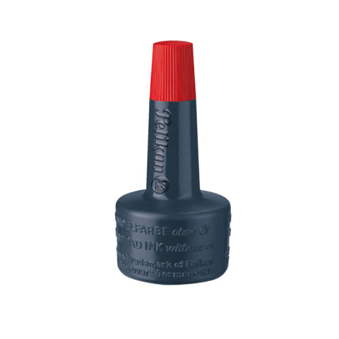 Inchiostro per timbri senza olio Pelikan flacone 28 ml rosso 100436065