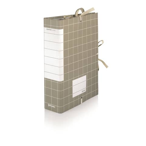 Faldoni con lacci rivettati Brefiocart Centro Class Resisto 25×35 cm dorso 10 cm grigio Conf. 10 pz – RES0201-10