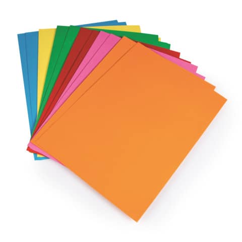 Cartellina semplice Brefiocart Color 24,5×35 cm cellulosa 200 g/m² verde scuro conf. 50 pezzi – 0205510.VE