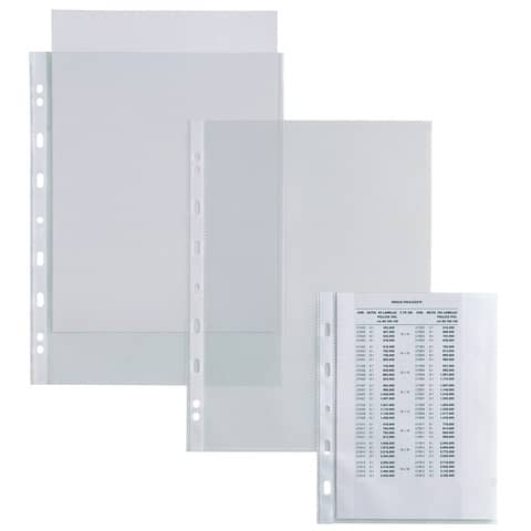 Buste in PP buccia Sei Rota Atla 100 medio spessore trasparente 15×21 cm – conf. 25 buste – 661515