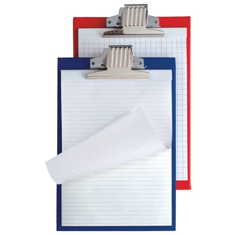 Portablocco singolo con molla Sei Rota Superblock ML 21×29,7 cm blu 29302307