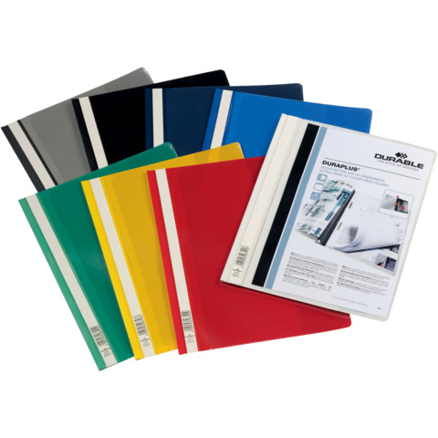 Cartellina ad aghi DURABLE DURAPLUS® A4 colori assortiti Conf. 25 pezzi – 257900