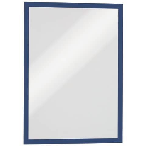 Cornici con pannello magnetico DURABLE DURAFRAME® MAGNETIC A3 PVC rigido blu scuro 323x446mm  conf. 5 – 486807