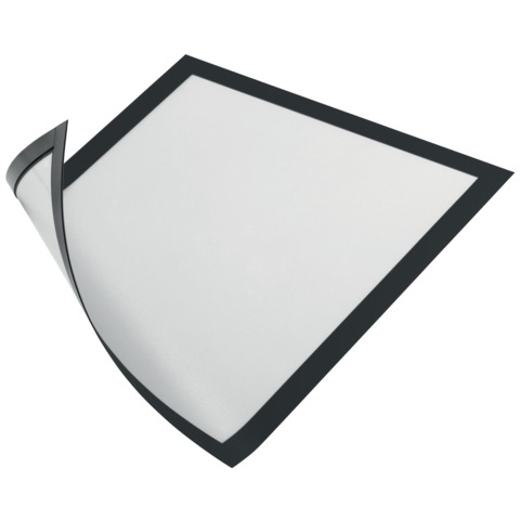 Cornici con pannello magnetico DURABLE DURAFRAME® MAGNETIC A4 PPL rigido nero 236×323 mm  conf. 5 – 486901
