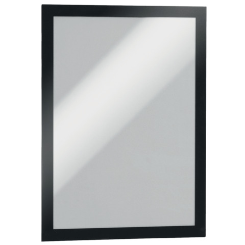 Cornici con pannello magnetico DURABLE DURAFRAME® A4 PPL nero 236x323mm conf. 2 – 487201