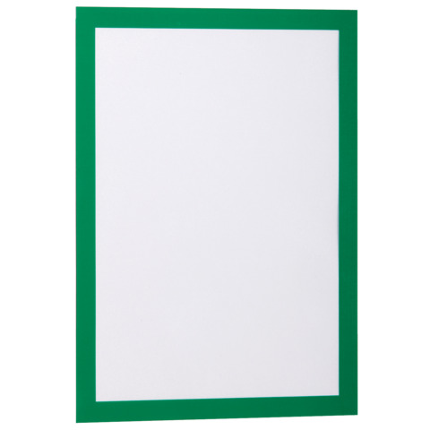 Cornici con pannello magnetico DURABLE DURAFRAME® A4 verde 236x323mm conf. 2 – 487205