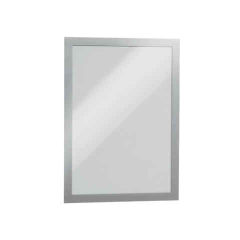 Cornici con pannello magnetico DURABLE DURAFRAME® A4 PPL argento 236x323mm conf. 2 – 487223