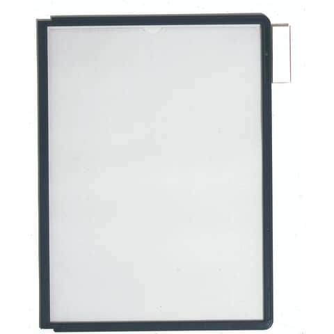 Pannelli espositivi DURABLE SHERPA® A4 polipropilene nero conf. da 5 – 560601