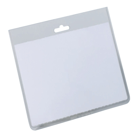 Portanomi DURABLE tasca chiusa trasparente 90×60 mm conf. 20 – 813519
