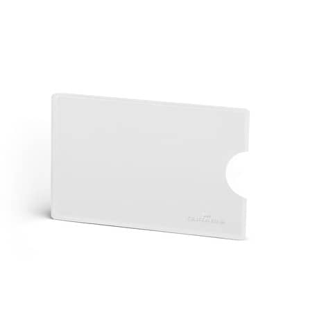 Tasca porta carte di credito DURABLE RFID SECURE CONFEZIONE RETAIL trasparente 54x86mm  conf. 3 – 890319