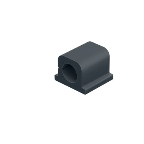 Clip fermacavi adesiva DURABLE CAVOLINE CLIP PRO 1 grafite per 1 cavo conf. da 6 – 504237