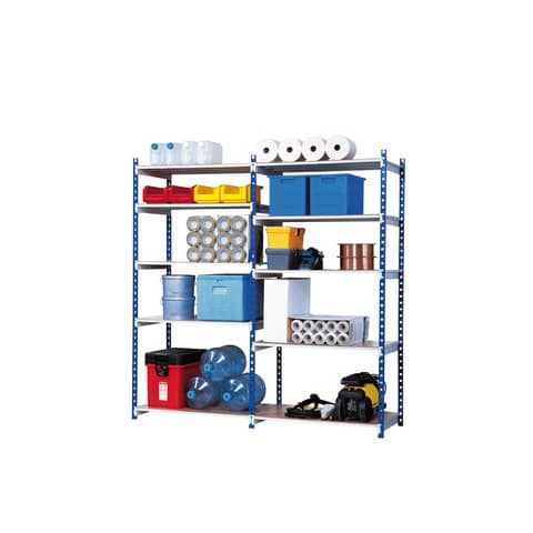 Modulo base scaffalatura Paperflow RANG’ECO regolabile 125x34x200 cm blu – K607130