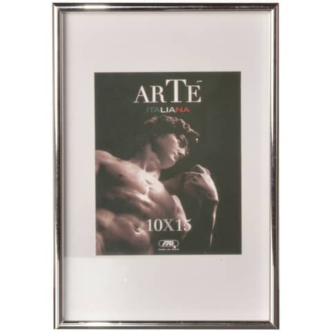 Cornice Methodo Hooker Crilex da parete A3 argento K981165
