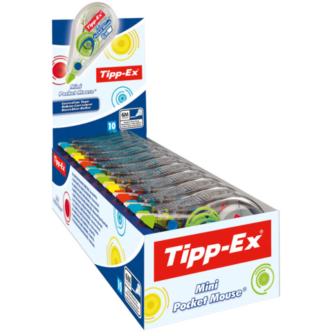 Correttore a nastro TIPP-EX Mini Pocket Mouse  5 mm x 6 m Fashion 9263971