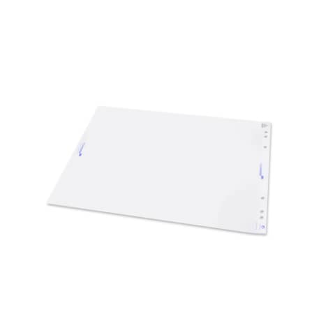 Blocco di carta per lavagna Legamaster 20 fogli 65×98 cm bianco liscio conf 5 rotoli – L-1560 00