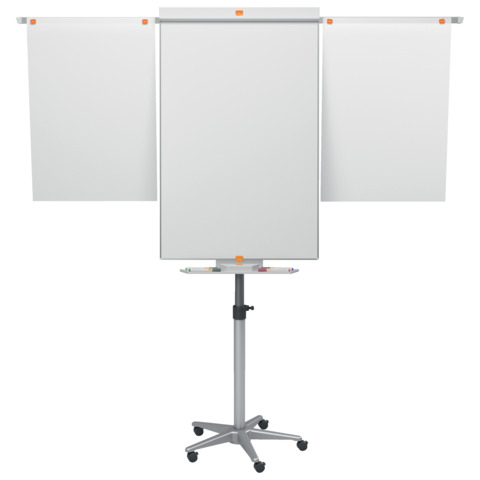 Portablocco magnetico a cavalletto Nobo Classic mobile con bracci estensibili 70×190 cm – 1901920