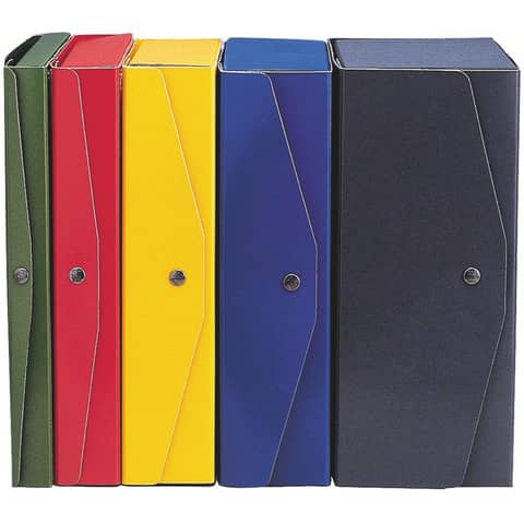 Scatola archivio King Mec Project – dorso 12 – 26×36 cm rosso 24011
