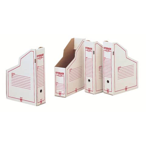 Portariviste King Mec bianco 9,3x35x26 cm – 160600