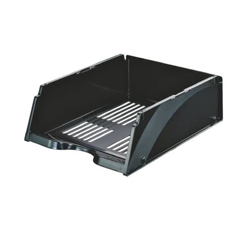 Vaschetta portacorrispondenza Esselte TRANSIT JUMBO polistirene nero 26,8×33,8×11,5 cm – 15619
